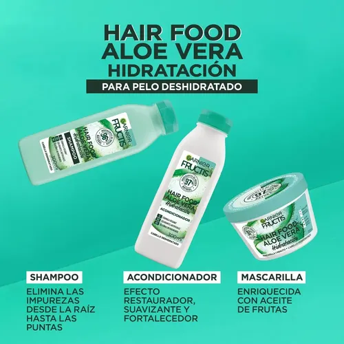 Shampoo Fructis Hair Food Aloe 300 Ml