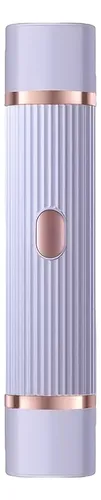 Depiladora Eléctrica 2 En 1 Doble Cuchilla Usb Para Mujer Cu Morado