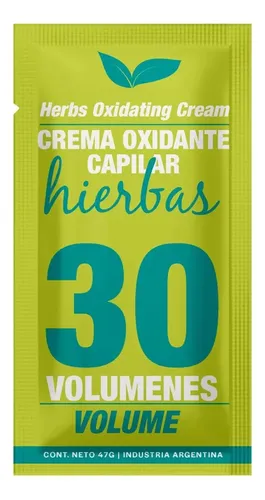 Otowil Crema Oxidante Hierbas Capilar 30 Volumenes X50g Tono Sin Tono