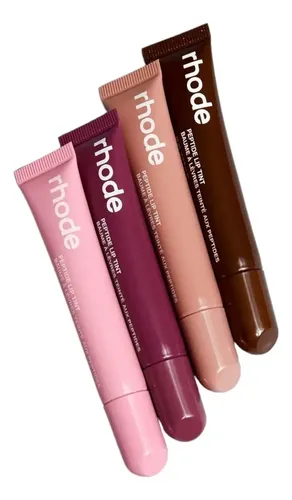 Rhode Lipstick Lip Peptide Lip Tint Hailey bieber acabado cremoso color raspberry jelly