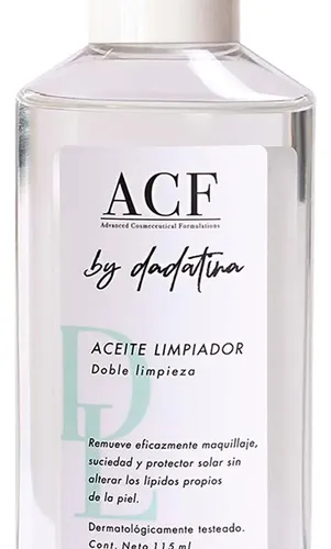 Acf Dadatina Aceite Limpiador Desmaquillante Vegano X 115ml