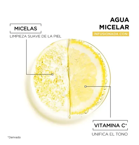 Garnier Skin Active Agua Micelar con Vitamina C 400 ml
