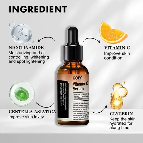 Set De Crema Hidratante En Forma De Caracol, Sérum Vc T