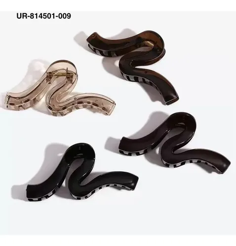 Broches Para El Pelo X12 Tornasolado Mujer Urbanchic 1009