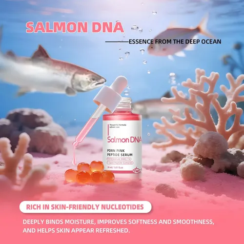 Set Antiedad Pdrn Pink Serum + Crema Colágeno Salmon Dna