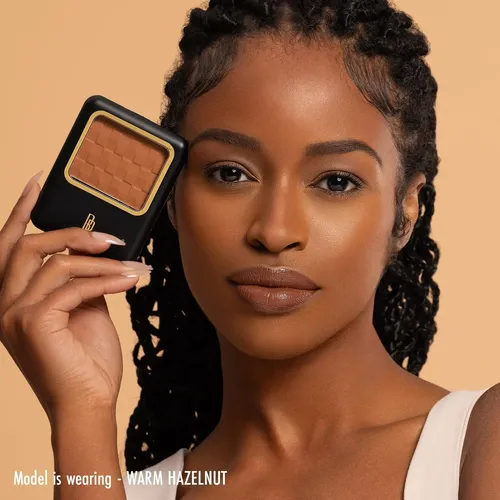 Polvo Compacto Black Radiance 7.92g Avellana Cálida Mate
