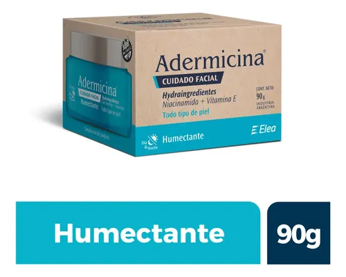 Adermicina Cuidado Facial Humectante Crema X 90g