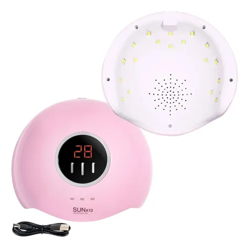 Cabina Uñas Profesional Uv Led 54w Sun X Semi-gel-acrilico