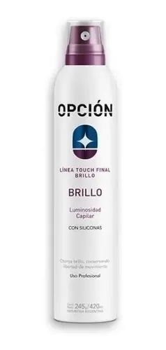 Brillo Capilar Con Siliconas Opcion