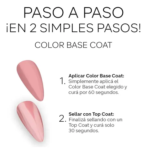 Esmalte Semipermanente – Base Coat 2en1 – Blueberry Blueberry