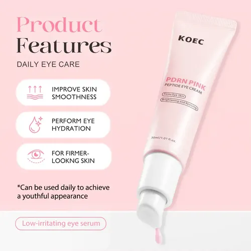 Contorno De Ojos Con Péptidos Pdrn Pink Anti Ojeras 30ml