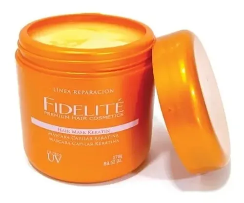 Baño De Crema Mascara Keratina Fidelite Reparacion 270gr X6