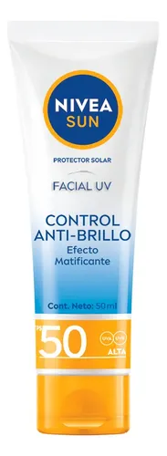 Protector Solar Facial Control Anti-brillo Fps 50 Para Piel