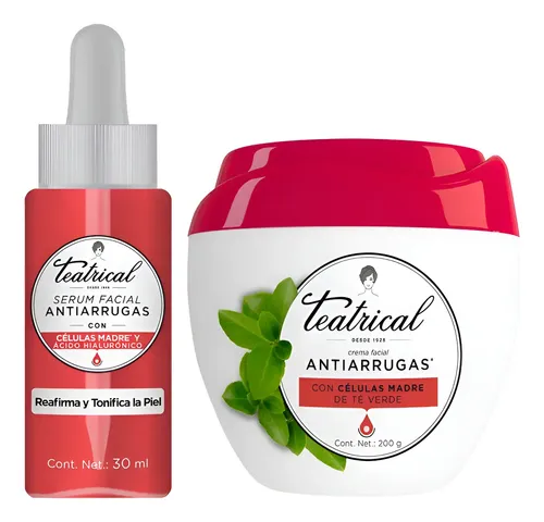 Teatrical Combo Serum Antiarrugas+ Crema Antiarrugas