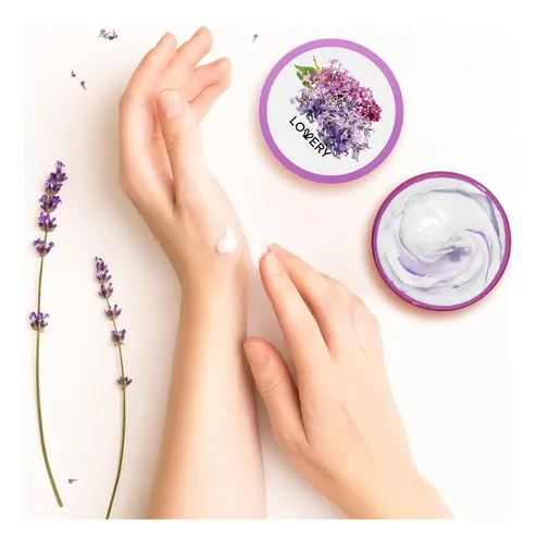 Manteca Corporal De Lavanda Y Lilas – Crema De Karité Con Ac