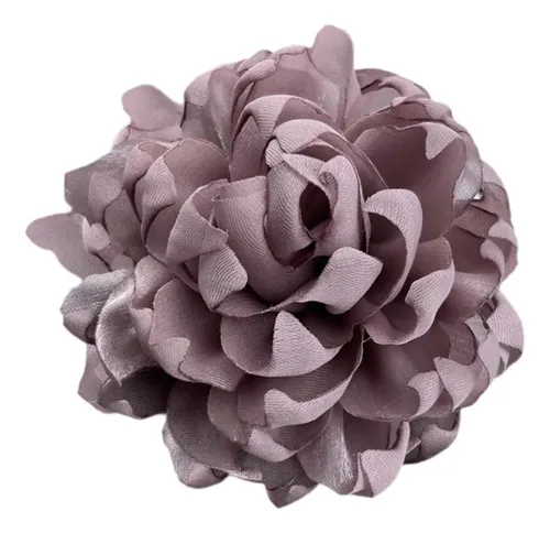 2 Broche De Flores, Pinza Para El Pelo Con Morado Claro