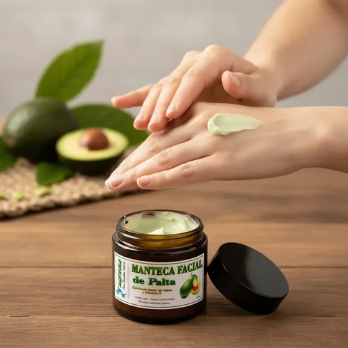 Manteca Facial De Palta 100gr. Pote De Vidrio