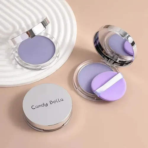 Polvo Compacto Mate Fijador Control Aceite Base Maquillaje