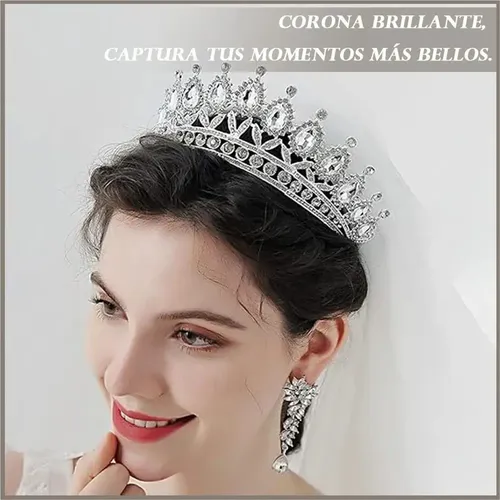 / Corona De Princesa Tiara Boda Accesorios For Novia //