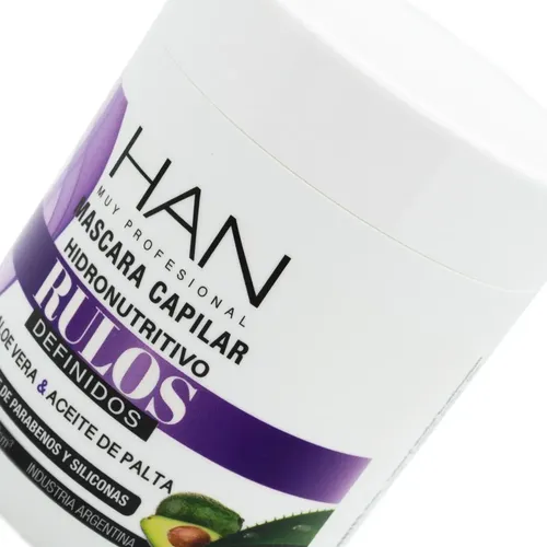 Han Rulos Definidos Máscara Nutritiva Brillo Cabello 500ml
