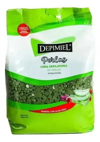 Cera En Perlas Vegetal Sistema Español 800g Depimiel