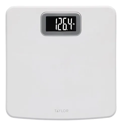 Balanza Digital Taylor De Alta Capacidad 180 Kg, Blanca