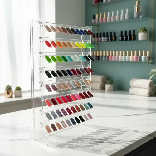 Exhibidor Muestrario 80 Colores De Esmalte Uñas Acrílico