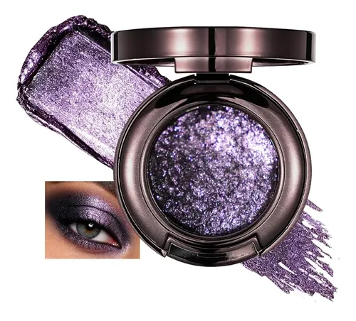 Paleta De Sombra Holográfica Duochrome 04 Purple Smoke