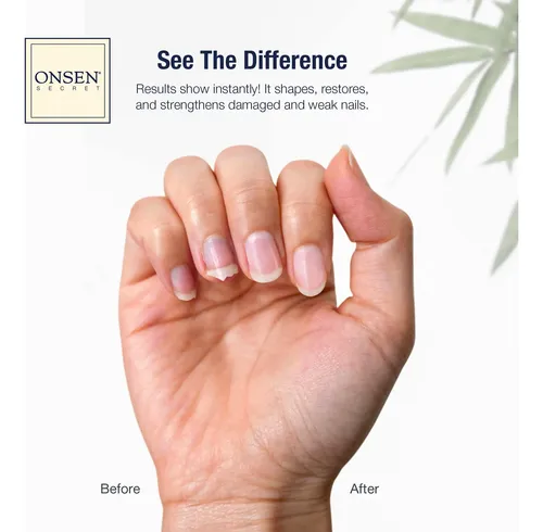 Onsen Secret Set 6 Limas De Uñas 120/180 Grit