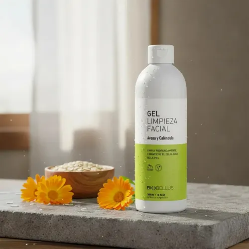 Gel De Limpieza Avena Y Calendula Biobellus 300ml Momento de aplicación Día/Noche Tipo de piel Normal