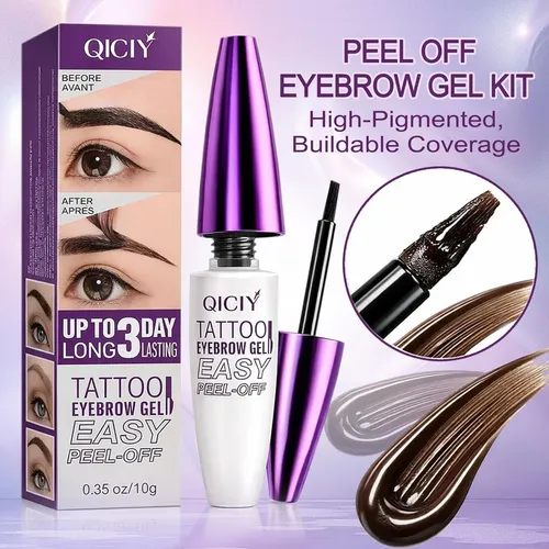 Gel De Cejas Tattoo, Qiciy, Duradero Y A Prueba De Agua