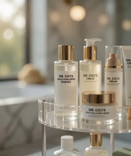 Organizador Maquillaje Porta Cosmetico 3 Niveles Ruedas Transparente