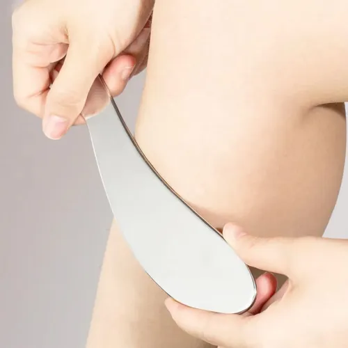 Herramienta Gua Sha De Acero Para Masajes Y Dolor Muscular