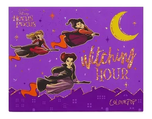 Paleta 12 Sombras ColourPop Hocus Pocus 2 Witching Hour Dorado Oscuro