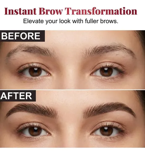 Lápiz Microblading Para Cejas 4 Puntas Marrón Apryew