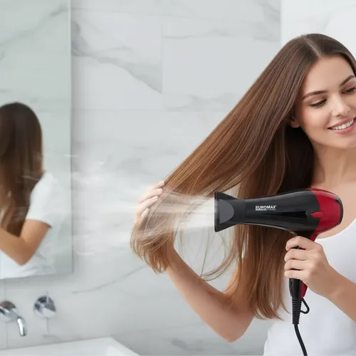 Secador De Pelo Euromax Pro-air Shine 4000w Em-6650 Negro