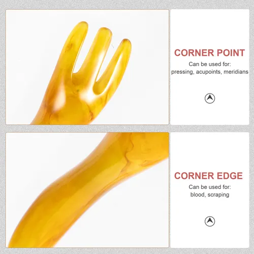 . Nuevo Espátula Masajeadora Board Gua Sha, 4 Unidades
