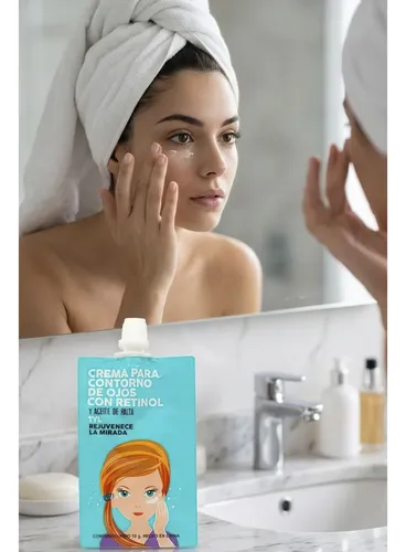 Crema Contorno Ojos Retinol Hidratante Reafirmante Facial