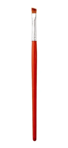 Brocha De Ojos Jessamy P2814 Punta Plana Angular Sintética