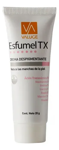Valuge Esfumel Tx Crema Despigmentante Blanqueadora Manchas
