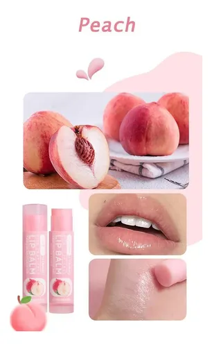 Bálsamo Labial De Frutas, Maquillaje De Labios Transparente