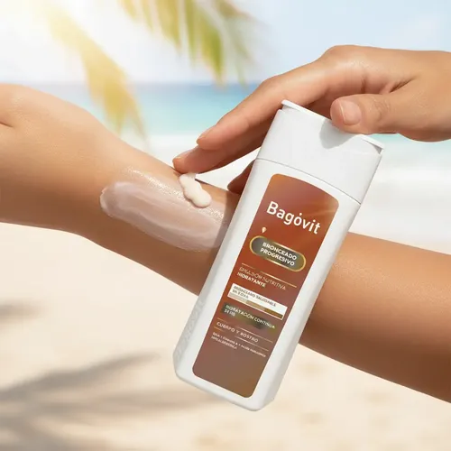 Autobronceante Bagóvit A Bronceado Progresivo X 200 Gr