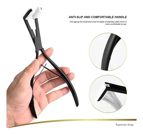 ~ Alicates Para Extensiones De Cabello Lf F Con Cinta !