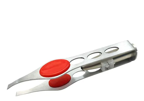 Pinzas Depiladoras Cejas Portátil Compacto Precisión Ojos .