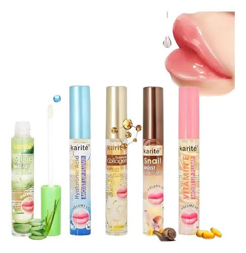 Labial Con Colageno Agrandar Labios Hidratado Maximizador