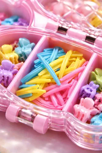 Set De Colitas Y Broches Para El Pelo- Infantil-souvenir