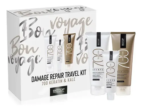Damage Repair 700 Kit Shampoo + Serum + Mascara Biotop 3c