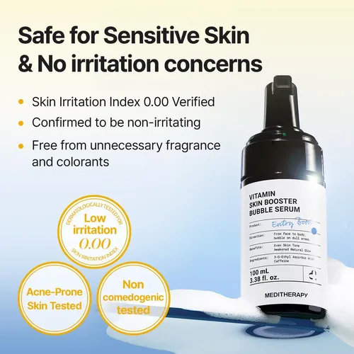Sérum De Vitamina C Drmeditherapy Para Rostro Con Microburbu