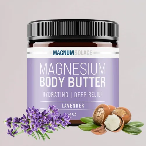 Manteca Corporal De Magnesio Magnum Solace Con Suave Fraganc