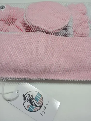 Kit Skincare X 8 Artículos Doble Tela Algodón Y Microfibra